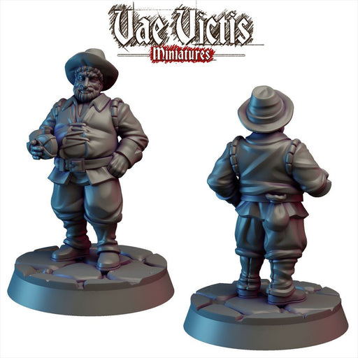 Loyal Squire Sancho – Vae Victis 3D printed tabletop miniature