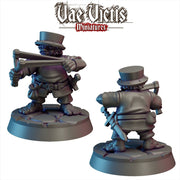 Halflings Vol.1 – 10 Mini Set – Vae Victis 3D printed tabletop miniature