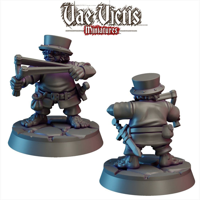 Halflings Vol.1 – 10 Mini Set – Vae Victis 3D printed tabletop miniature