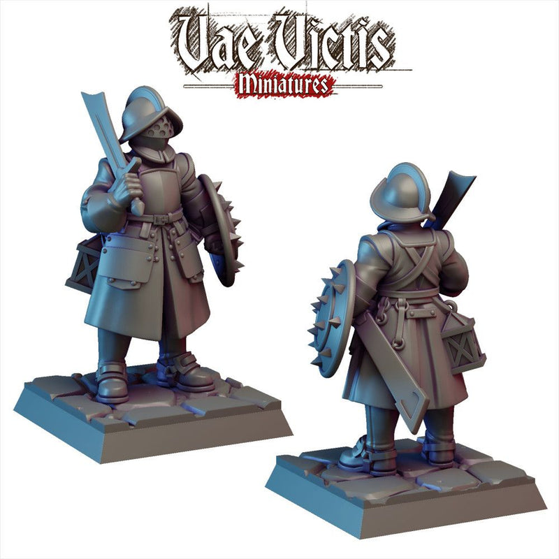 Vampire Hunter Infantry #03 – Vae Victis 3D printed tabletop miniature