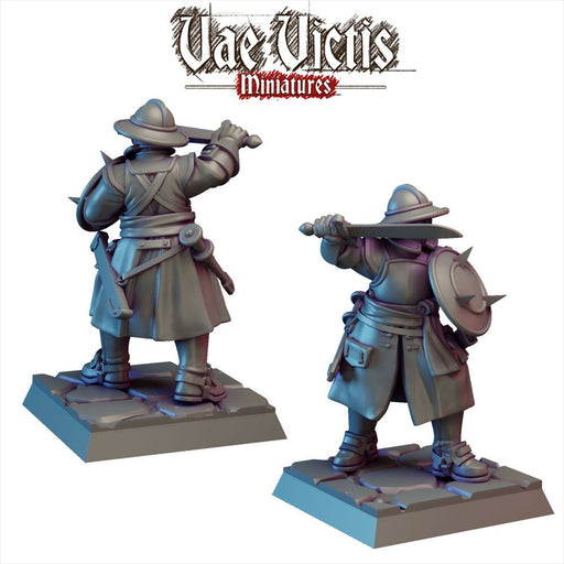 Vampire Hunter Infantry #04 – Vae Victis 3D printed tabletop miniature