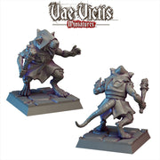 Ratfolk Vol.1 – 8 Mini Set – Vae Victis 3D printed tabletop miniature