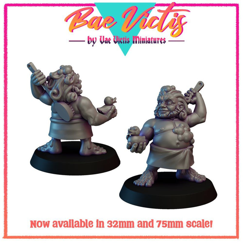 Bae Victis Bathing Halfling – Vae Victis 3D printed tabletop miniature
