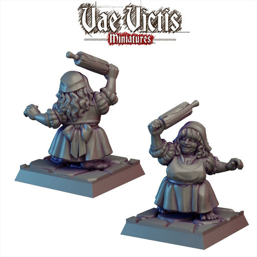 Halfling Baker – Vae Victis 3D printed tabletop miniature