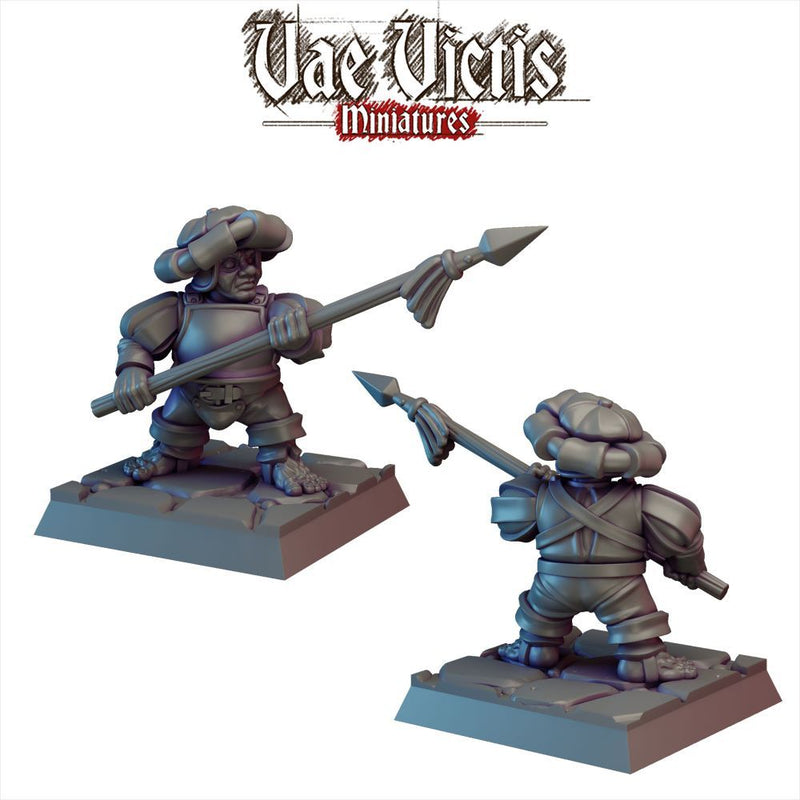 Halfling Elite #03 – Vae Victis 3D printed tabletop miniature