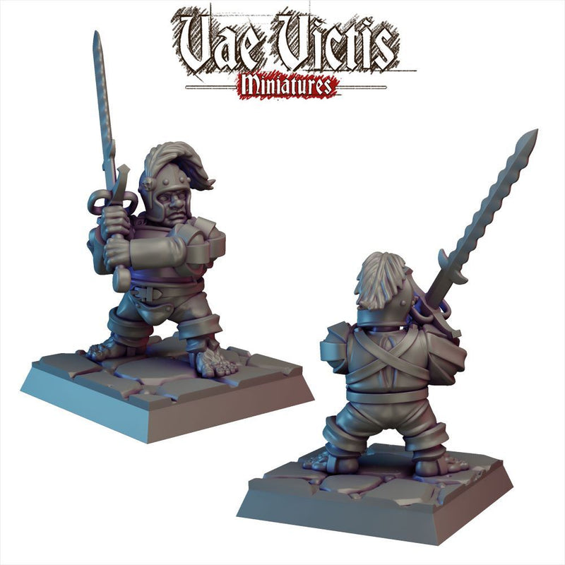 Halfling Elite #07 – Vae Victis 3D printed tabletop miniature