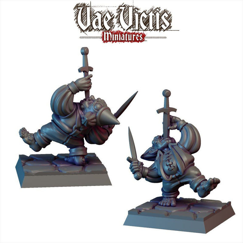 Sword Swallower – Vae Victis 3D printed tabletop miniature