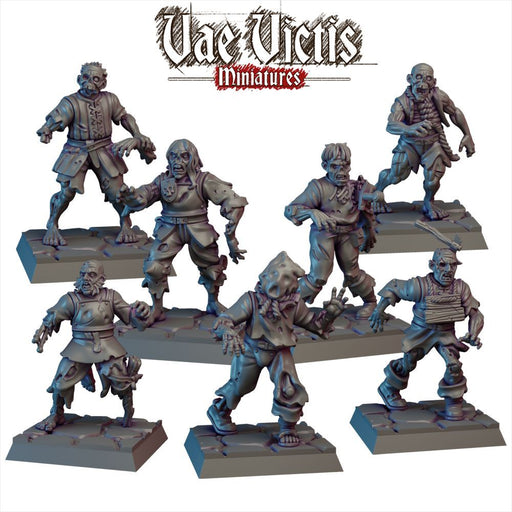 Undead – 7 Mini Set – Vae Victis 3D printed tabletop miniature