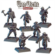 Human Mercenaries – 7 Mini Set – Vae Victis 3D printed tabletop miniature
