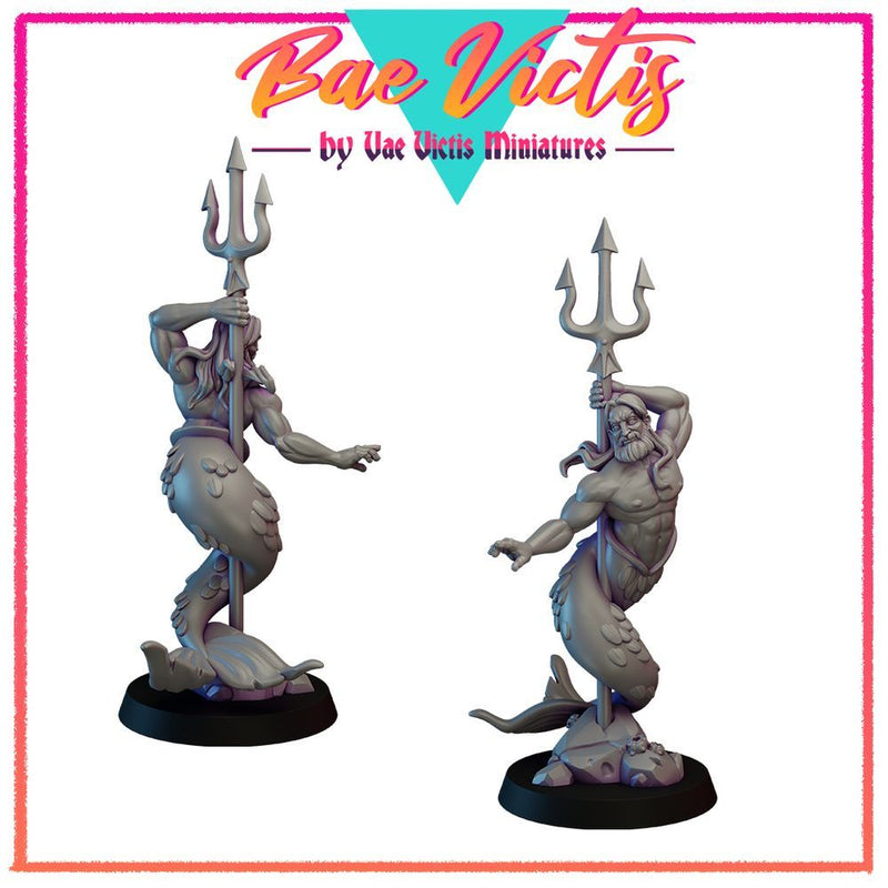 Bae Victis Merman – Vae Victis 3D printed tabletop miniature