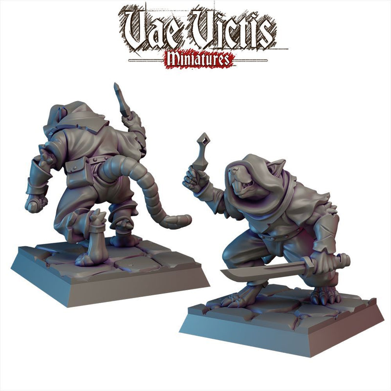 Ratfolk #02 (Vol.3) – Vae Victis 3D printed tabletop miniature