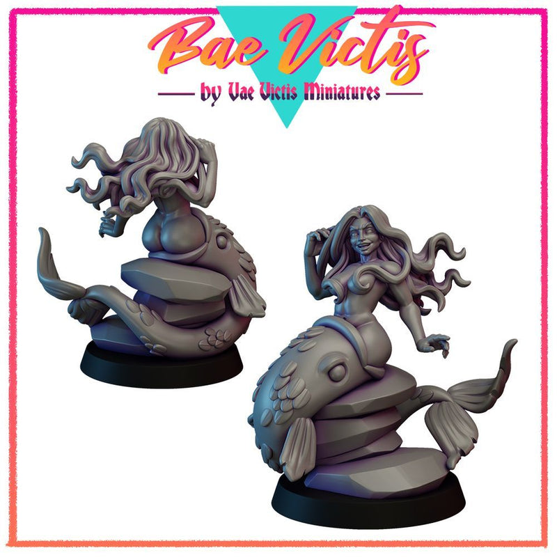 Bae Victis Pretend Mermaid Bae – Vae Victis 3D printed tabletop miniature