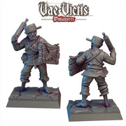 Angry Peasant #05 – Vae Victis 3D printed tabletop miniature
