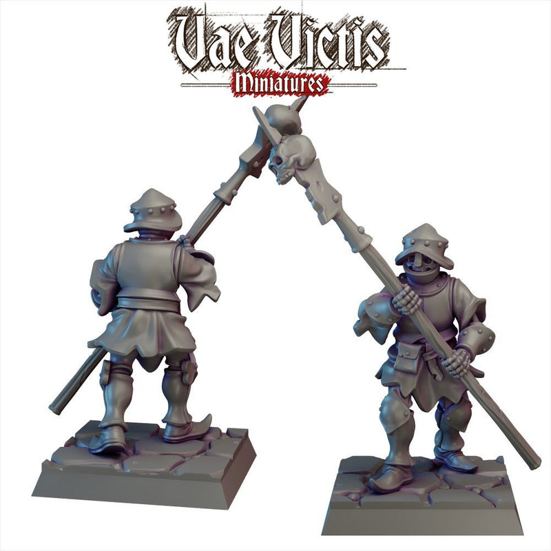 Reanimated Warriors – 10 Mini Set – Vae Victis 3D printed tabletop miniature