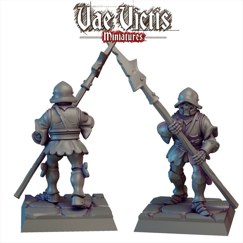 Reanimated Warrior #07 – Vae Victis 3D printed tabletop miniature