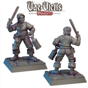 Woman Mercenaries – 5 Mini Set – Vae Victis 3D printed tabletop miniature