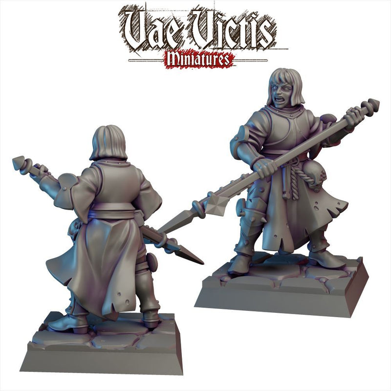 Zealous Nun #09 – Vae Victis 3D printed tabletop miniature
