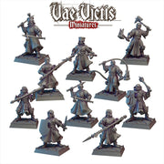 Zealous Nuns – 10 Mini Set – Vae Victis 3D printed tabletop miniature