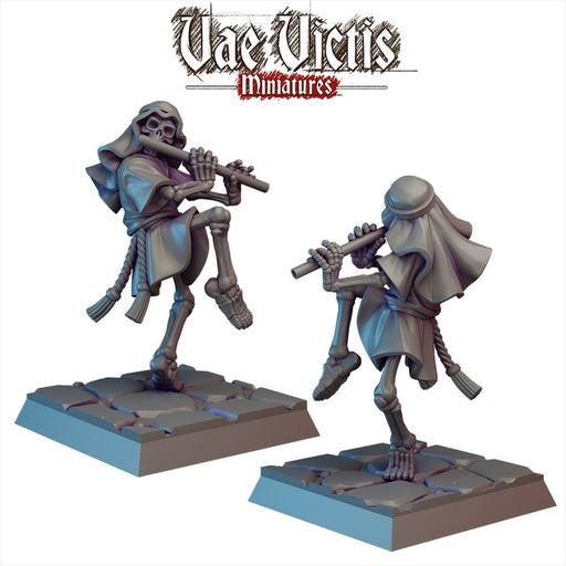 Undead Flute Player 02 – Vae Victis 3D printed tabletop miniature