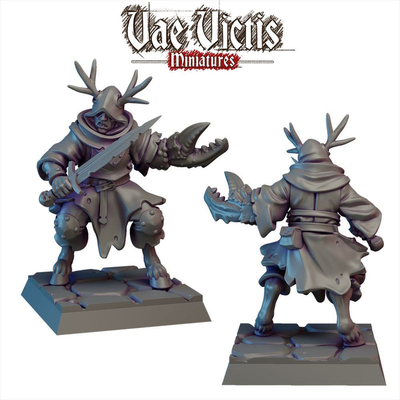Cultist #03 (Vol.2) – Vae Victis 3D printed tabletop miniature