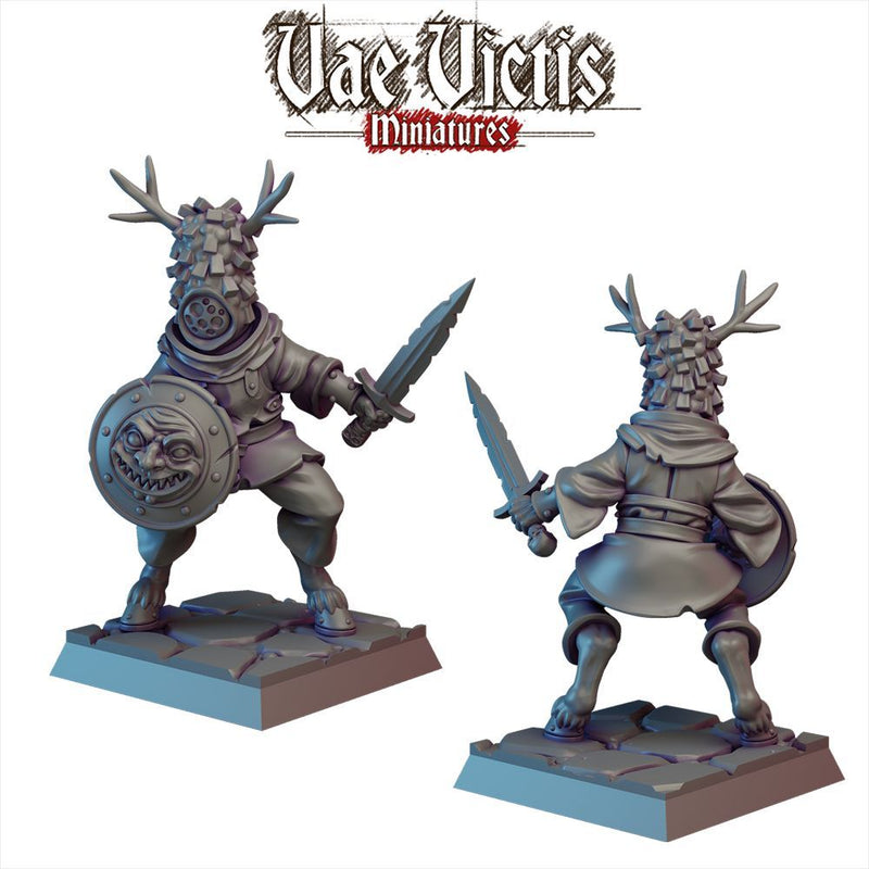 Cultists Vol.2 – 8 Mini Set – Vae Victis 3D printed tabletop miniature