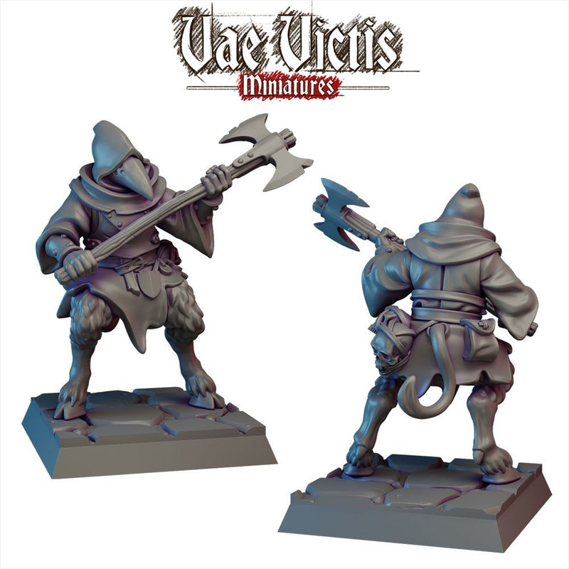 Cultists Vol.2 – 8 Mini Set – Vae Victis 3D printed tabletop miniature