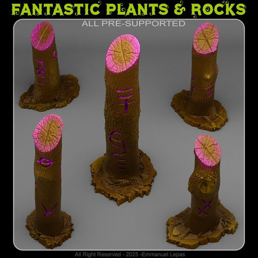 Witch Cursed Trees – Fantastic Plants & Rocks 3D printed scatter terrain