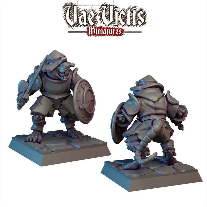 Ratfolk #01 (Vol.4) – Vae Victis 3D printed tabletop miniature