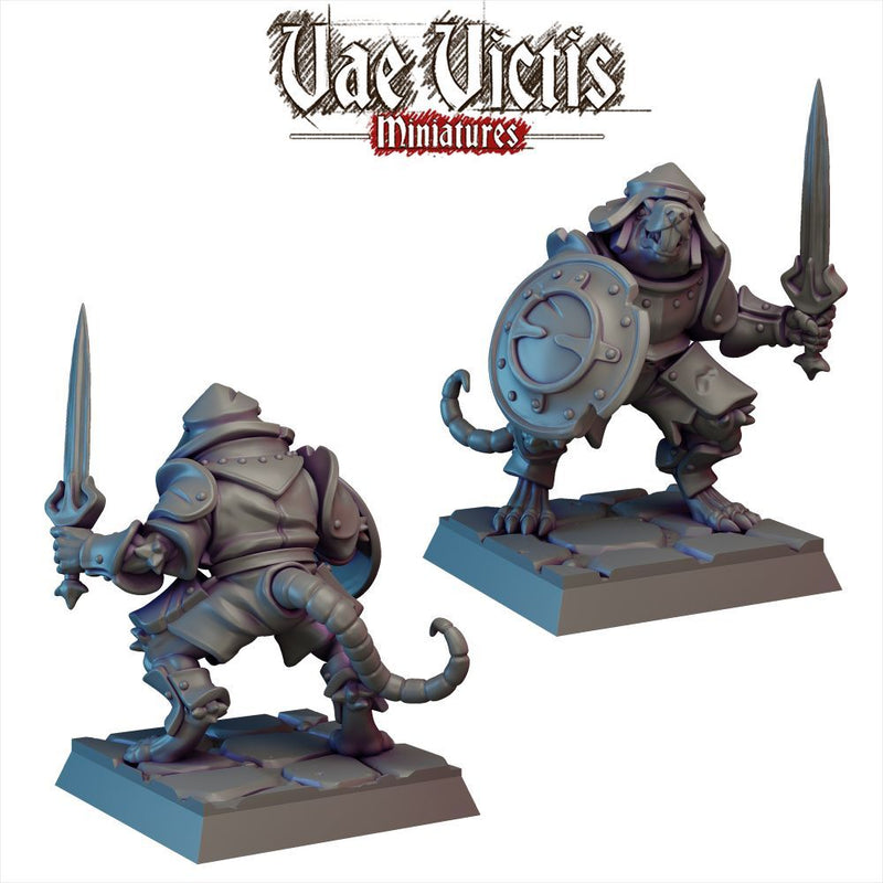 Ratfolk #02 (Vol.4) – Vae Victis 3D printed tabletop miniature
