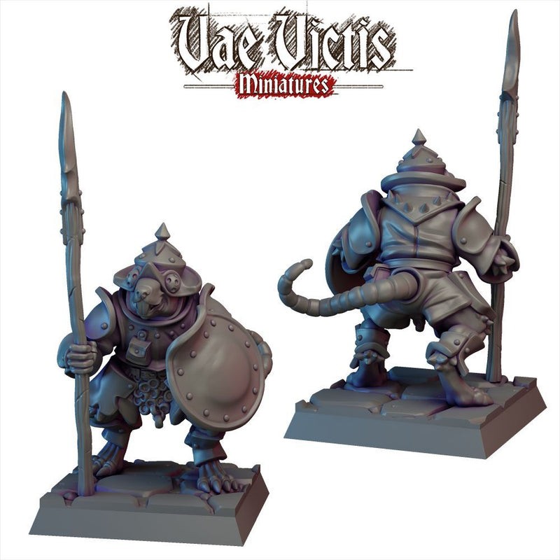 Ratfolk #09 (Vol.4) – Vae Victis 3D printed tabletop miniature