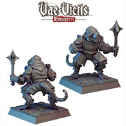 Ratfolk Vol.4 – 10 Mini Set – Vae Victis 3D printed tabletop miniature