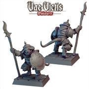 Ratfolk Vol.4 – 10 Mini Set – Vae Victis 3D printed tabletop miniature
