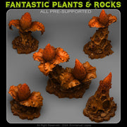 Coven Plants – Fantastic Plants & Rocks 3D printed scatter terrain