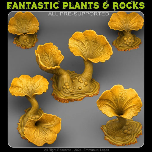 Desert Bloom – Fantastic Plants & Rocks 3D printed scatter terrain