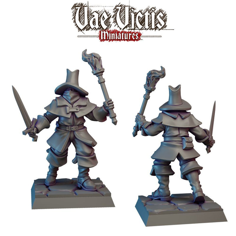 Witch Hunters Vol.1 – 10 Mini Set – Vae Victis 3D printed tabletop miniature