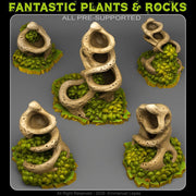 Elder Hollow Rocks – Fantastic Plants & Rocks 3D printed scatter terrain