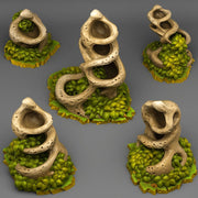 Elder Hollow Rocks – Fantastic Plants & Rocks 3D printed scatter terrain