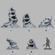 Elder Hollow Rocks – Fantastic Plants & Rocks 3D printed scatter terrain