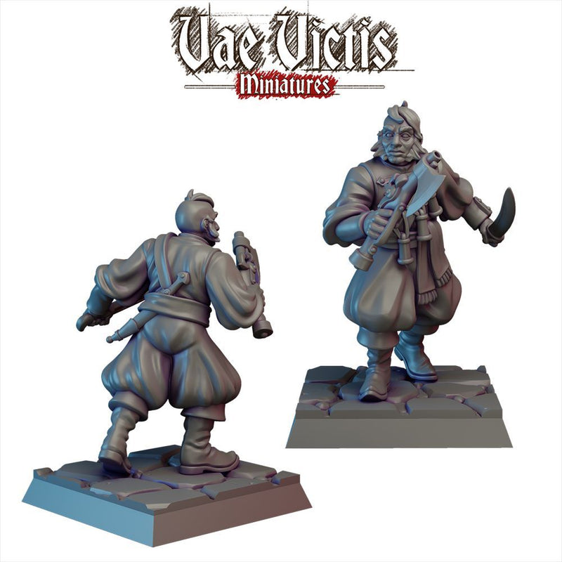 Fantasy Cossacks Vol.1 – 11 Mini Set – Vae Victis 3D printed tabletop miniature