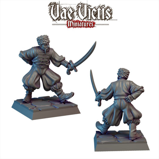 Fantasy Cossack #01 (Vol.1) – Vae Victis 3D printed tabletop miniature