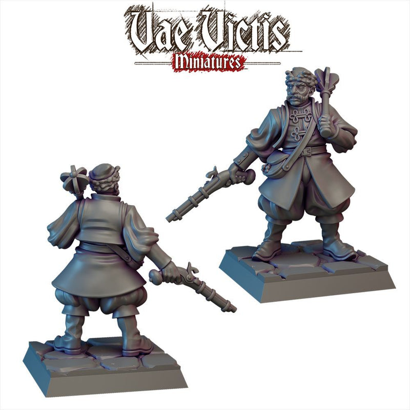 Fantasy Cossack #03 (Vol.1) – Vae Victis 3D printed tabletop miniature