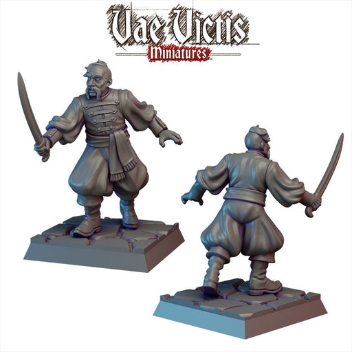 Fantasy Cossack #06 (Vol.1) – Vae Victis 3D printed tabletop miniature