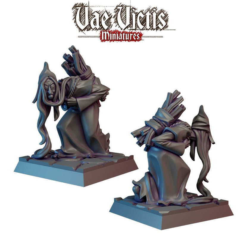 Wood Witch – Vae Victis 3D printed tabletop miniature