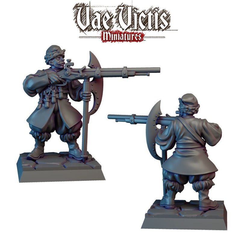 Fantasy Cossacks Vol.2 – 10 Mini Set – Vae Victis 3D printed tabletop miniature