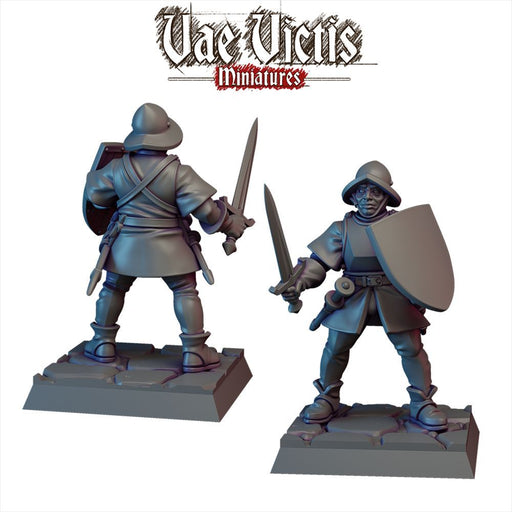 Bleak Company Soldier #02 (Vol.1) – Vae Victis 3D printed tabletop miniature