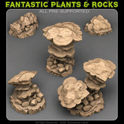 Titan Rocks – Fantastic Plants & Rocks 3D printed scatter terrain
