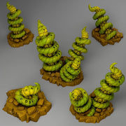 Tentacle Cactus – Fantastic Plants & Rocks 3D printed scatter terrain