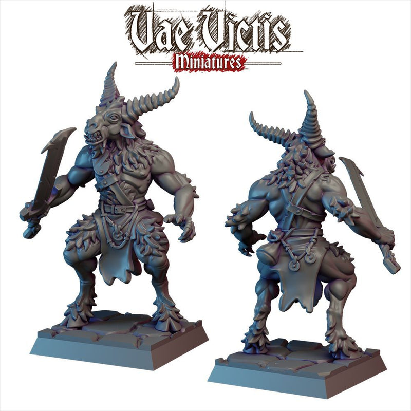 Beastwarriors – 8 Mini Set – Vae Victis 3D printed tabletop miniature