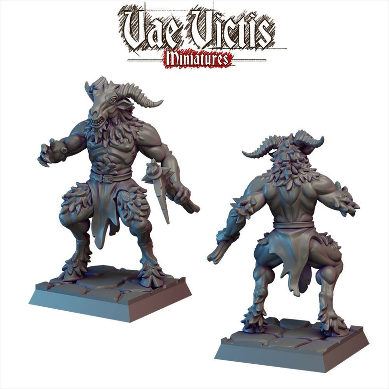 Beastwarrior #01 – Vae Victis 3D printed tabletop miniature