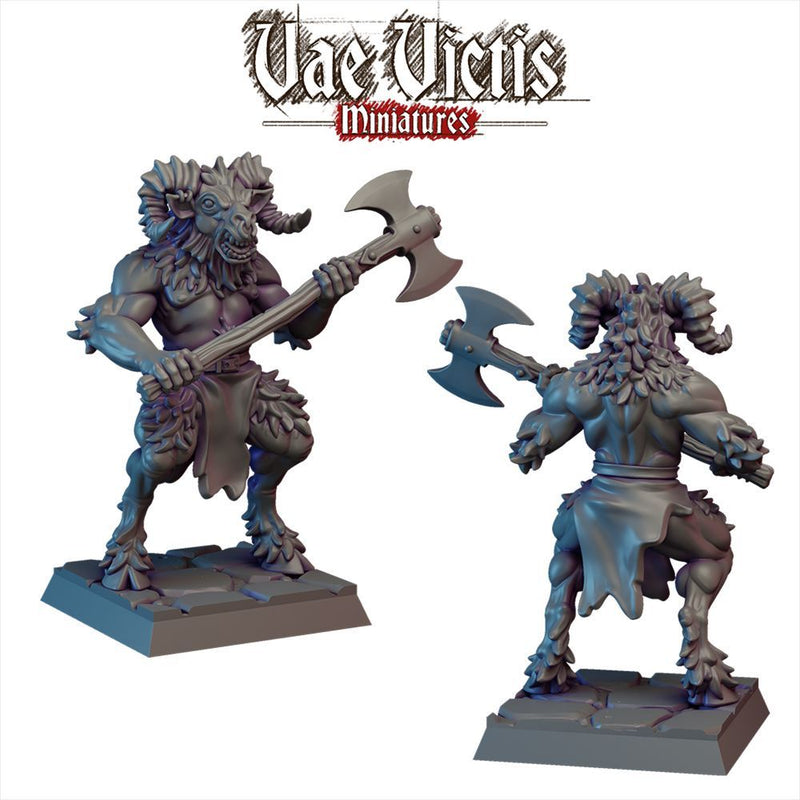 Beastwarrior #03 – Vae Victis 3D printed tabletop miniature